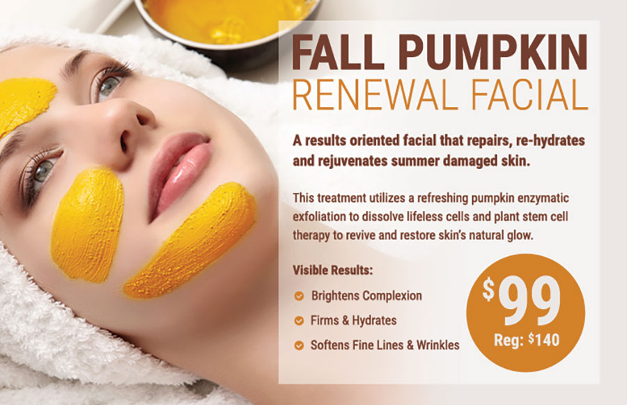 Pumpkin Fall Renewal Facial